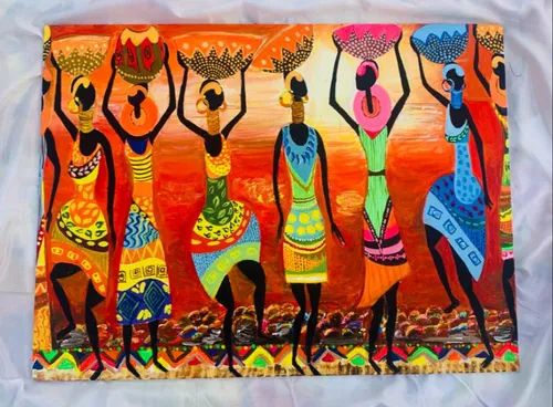 Tribal Art Painting Wall Decor for Decioration
