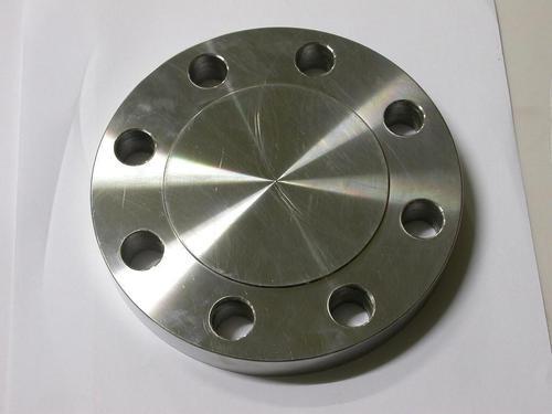 Polished Stainless Steel Blind Flange for Industrial Use, Industrial