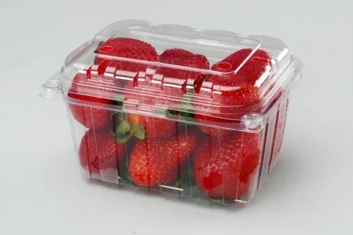 60 mm Plastic Punnet Boxes for Fruit Packaging