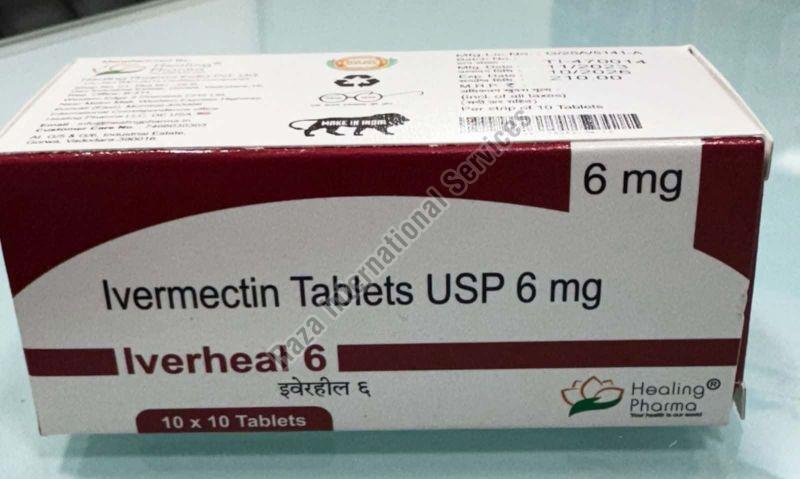 Iverheal 6mg Tablets for the Skin, the Eyes