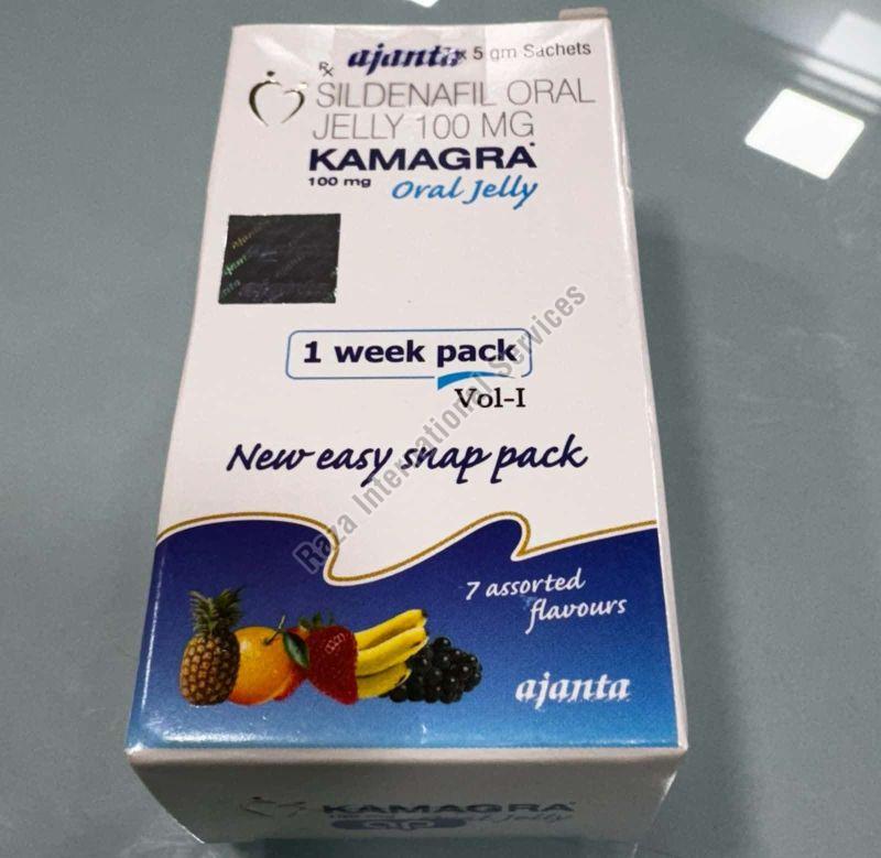 Kamagra 100mg Oral Jelly for Erectile Dysfunction
