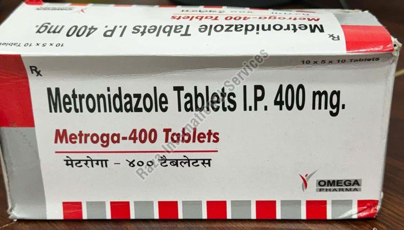 Metroga 400mg Tablets for Parasitic Infections