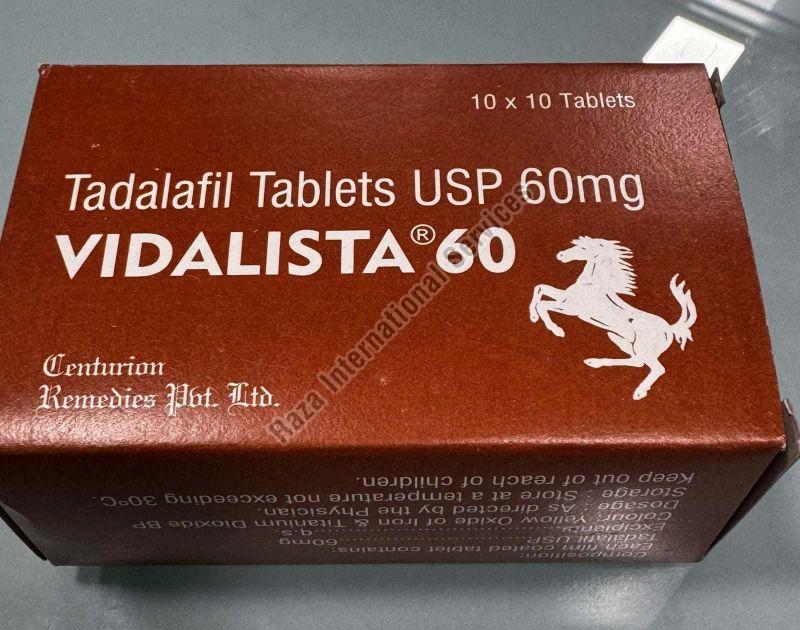 Vidalista 60mg Tablets for Erectile Dysfunction