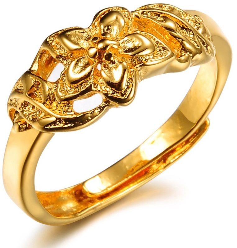 Ladies Gold Ring, Packaging Type : Velvet Box