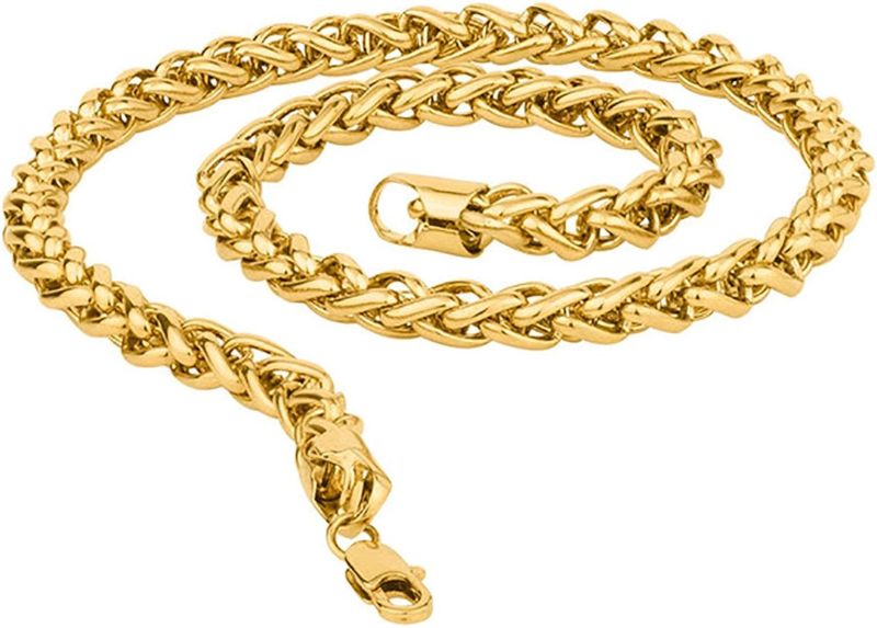 Mens Gold Chain, Purity:22 Kt with Hallmark