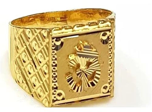 Mens Gold Ring, Packaging Type : Velvet Box
