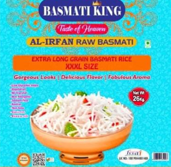 Basmati King Al-irfan Xxxl Extra Long Grain Basmati Rice