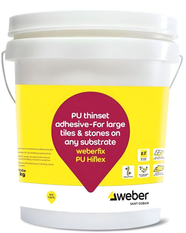 Saint gobain weberfix pu hiflex tile adhesives