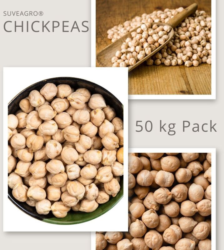 Premium Quality Suveagro Chickpeas (Kabuli Chana) - Nutritious and Versatile Legume for Export