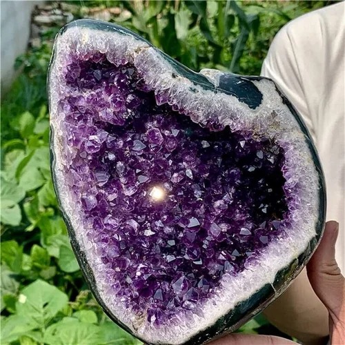 Chips Beads Violet Amethyst Clusters Geodes