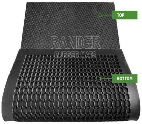 Diamond Honeycomb Rubber Cow Mat, Weight : 42-45 Kg