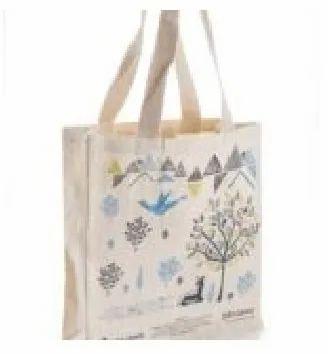 Plain 250-400 Gm Cotton Shopping Bags For Household, Apperals, Package, Gift, Promotion