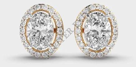 Designer Diamond Earrings, Gender : Female