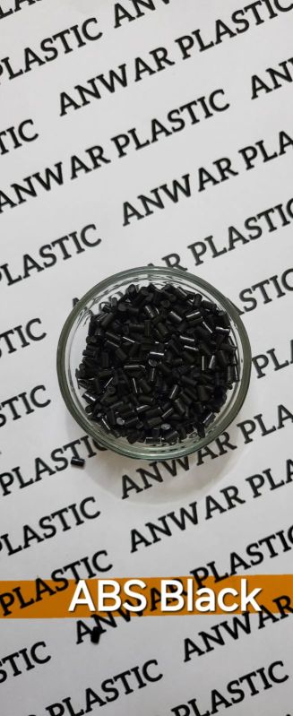 Anwar Plastic Abs Black Granules, Packaging Type : Poly Bag