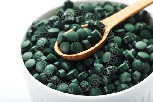 Spirulina Tablets, Grade Standard : Medicine Grade