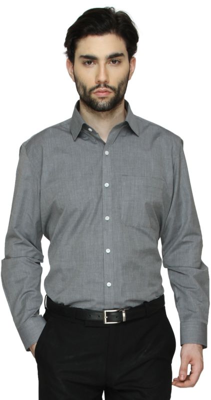 Solid Linen Cotton Corporate Uniform Shirts, Gender : Male
