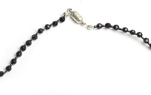 Black Onyx Radiant Splendor Single Layer Necklace