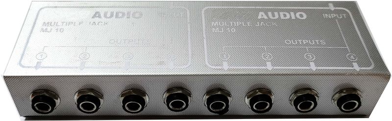 M J-10 Multiple Jack 1 To 4 Channel Dual Splitter