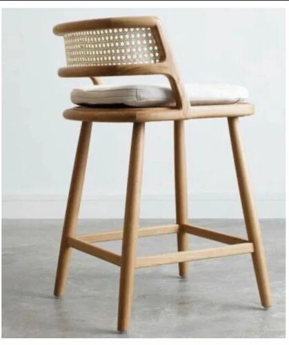 Wooden Bar Stool Chair, Seat Material : Foam