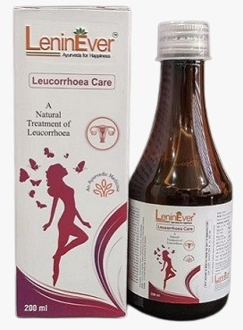 LeninEver Leucorrhoea Care Syrup, Packaging Type : Plastic Bottles