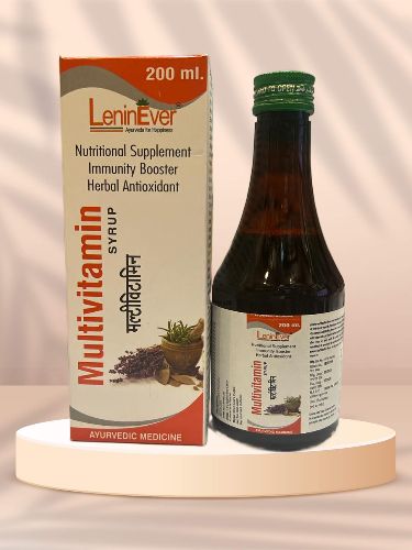 LeninEver Multivitamin Syrup, Packaging Type : Plastic Bottle