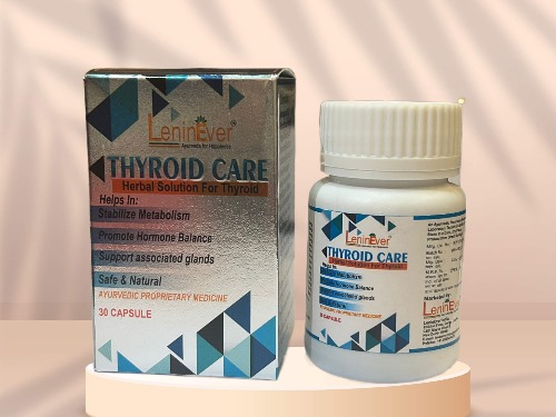 LeninEver Thyroid Care Capsules, Packaging Type : Plastic Bottle