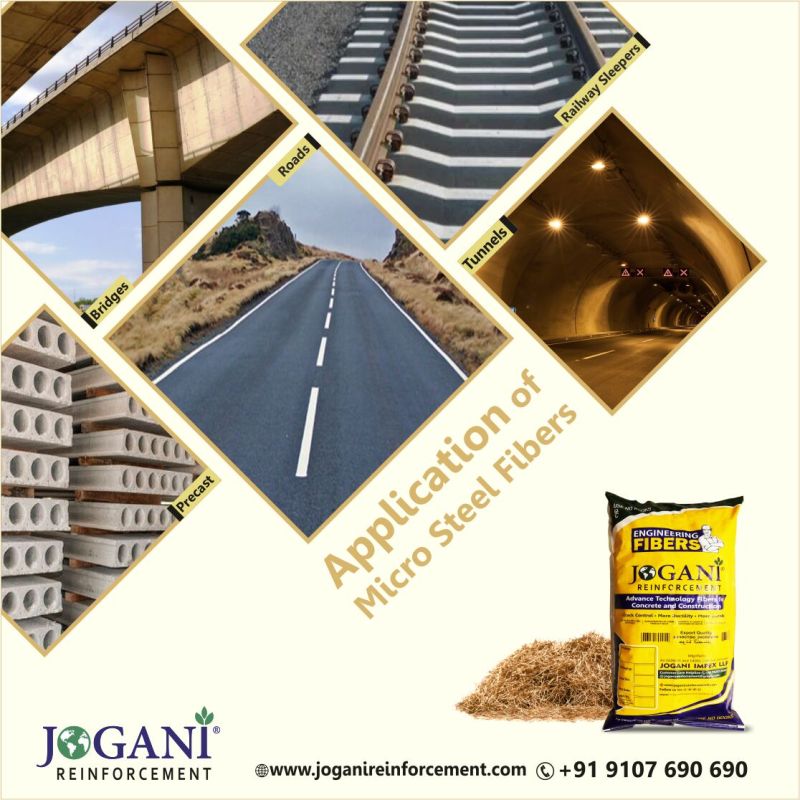 JOGANI BRASS COATED MICRO STEEL FIBER