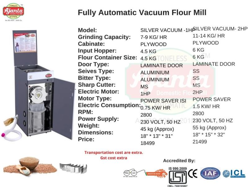 Domestic Flour Mill Machine