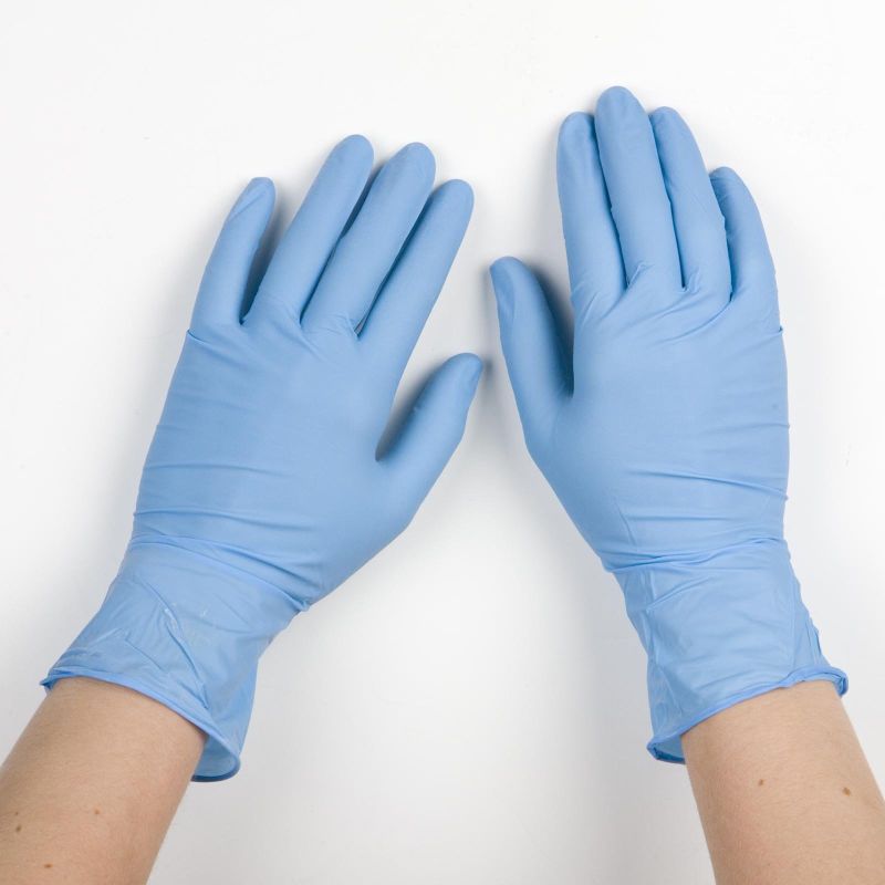 Nitrile Examination Gloves for Laboratory, Hospital Etc