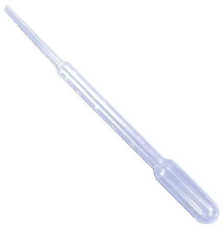 Plastic Pasture Pipette for Chemical Laboratory