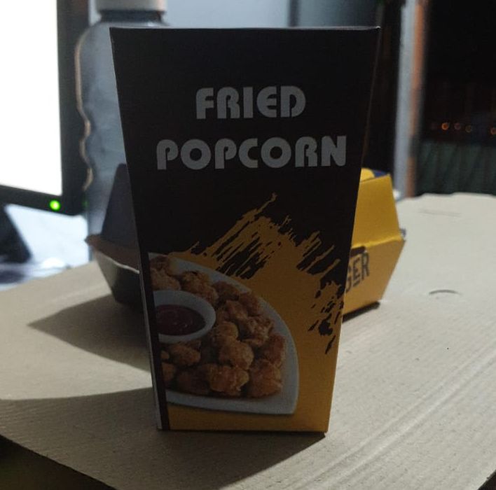 Popcorn Packaging Box