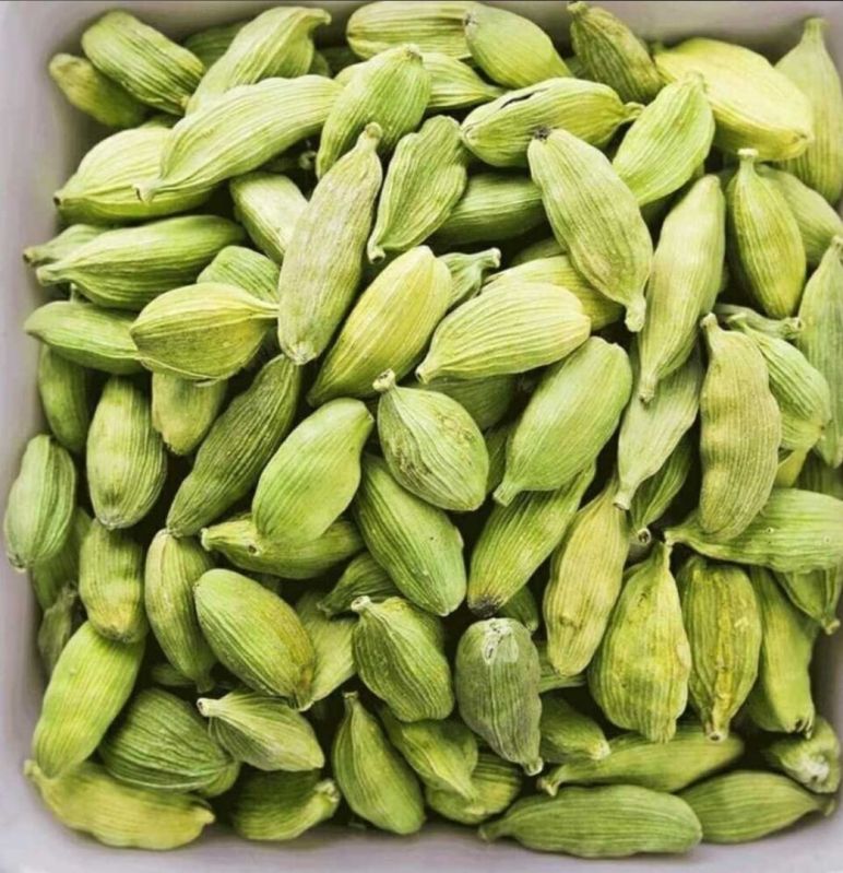 Natural Green Cardamom 8 MM for Cooking, Spices, Food Medicine