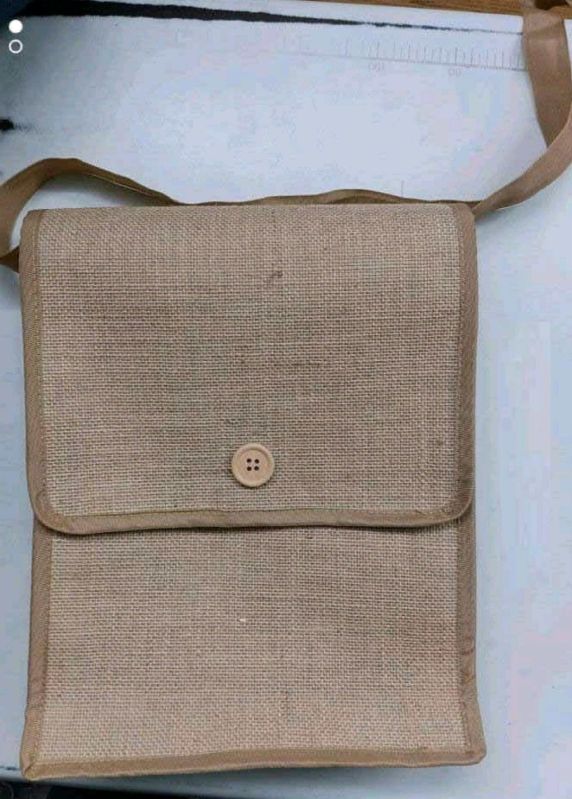 Plain Cotton Side Bag, Technics : Handmade