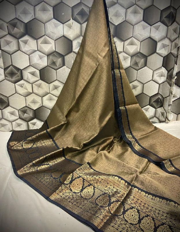 Banarasi Kora Muslin Tanchui Saree