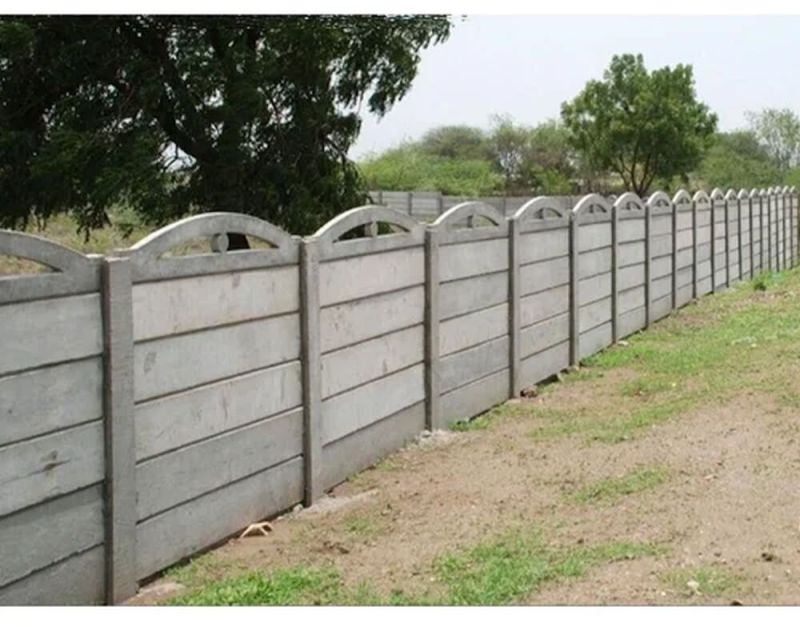 Plain Concrete Precast Compound Wall for Fencing