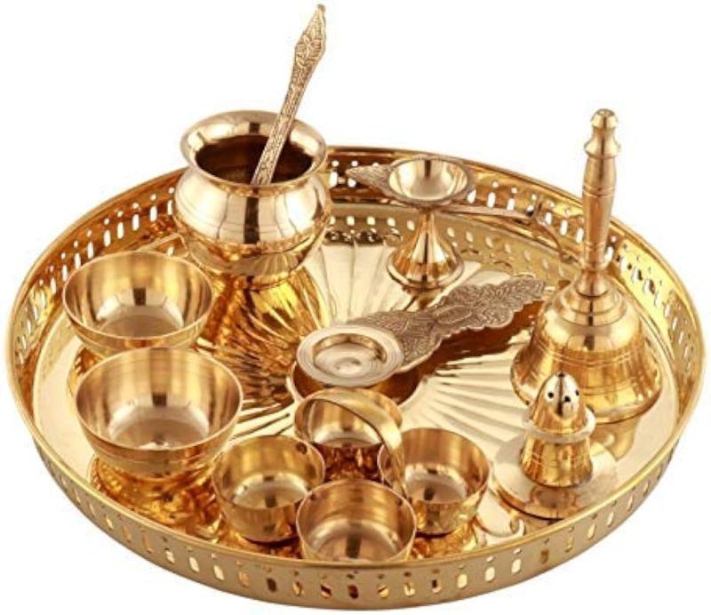 Brass Pooja Thali