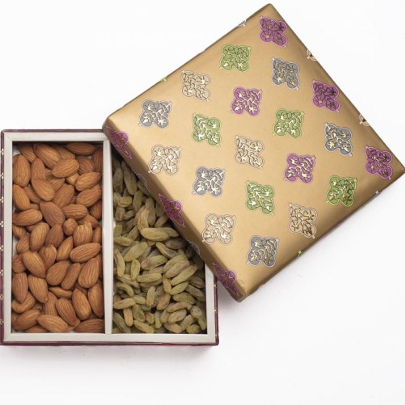 Corrugated Board Dry Fruit Packaging Box, Shape : Square