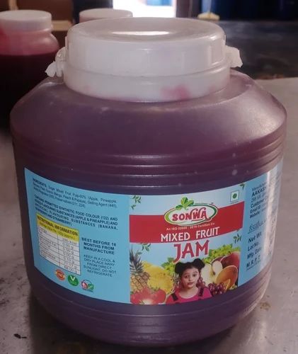 5 Kg Sonwa Mixed Fruit Jam for Eating