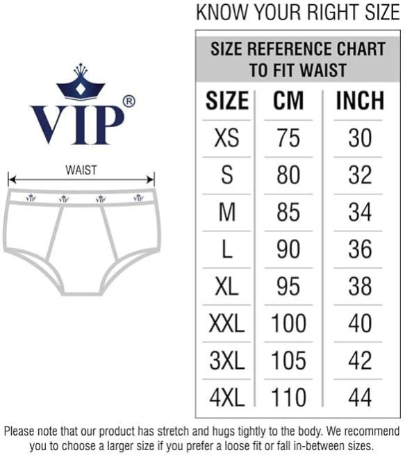 VIP Gold Y-Front Men\'s 100% Cotton Brief