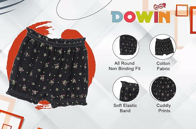 Dowin Boys Girls Cotton Bloomers