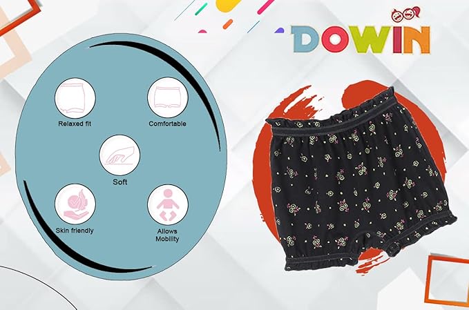 Dowin Boys Girls Cotton Bloomers