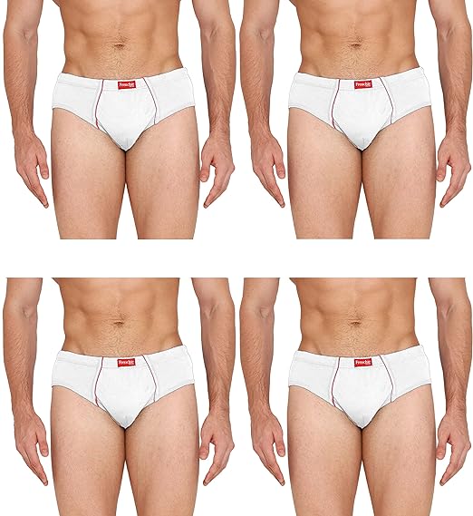 VIP Men\'s Cotton Brief White