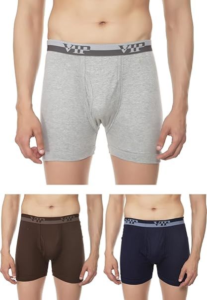 VIP Ultra Men's 100% Ribbed Cotton Long Underwear Plain