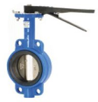 Wafer Type Hand Wheel Operated Butterfly Valve