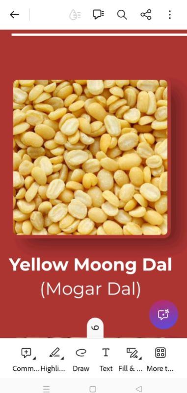 Yellow Moong Dal