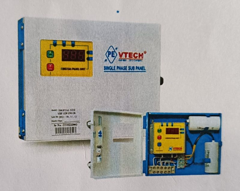 PE V-Tech Mild Steel Marvel Single Phase Panel for Industrial