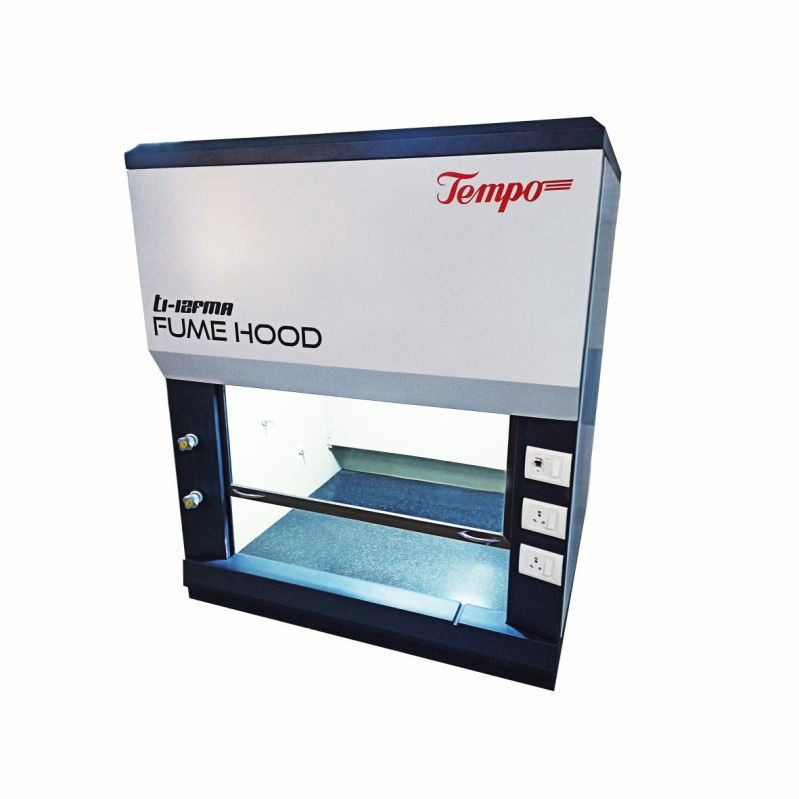 Tempo Polished Metal Fume Hood for Air Purifier