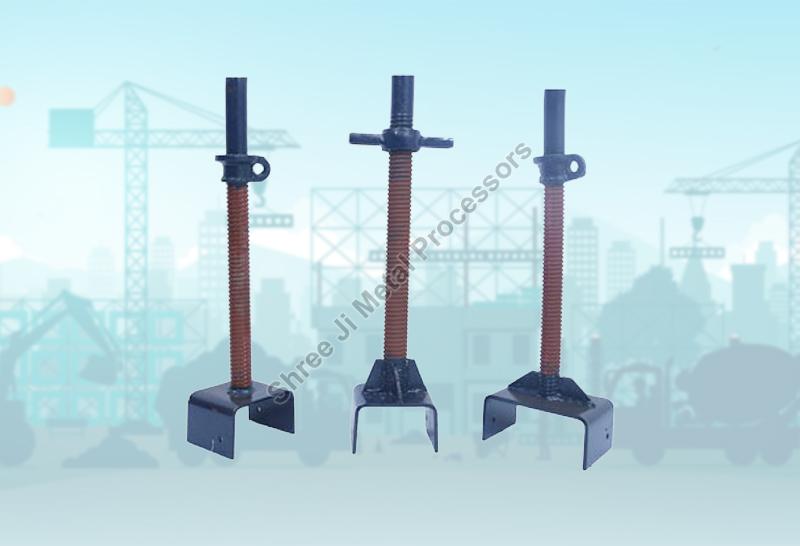 Mild Steel Adjustable U Head Scaffolding Jack