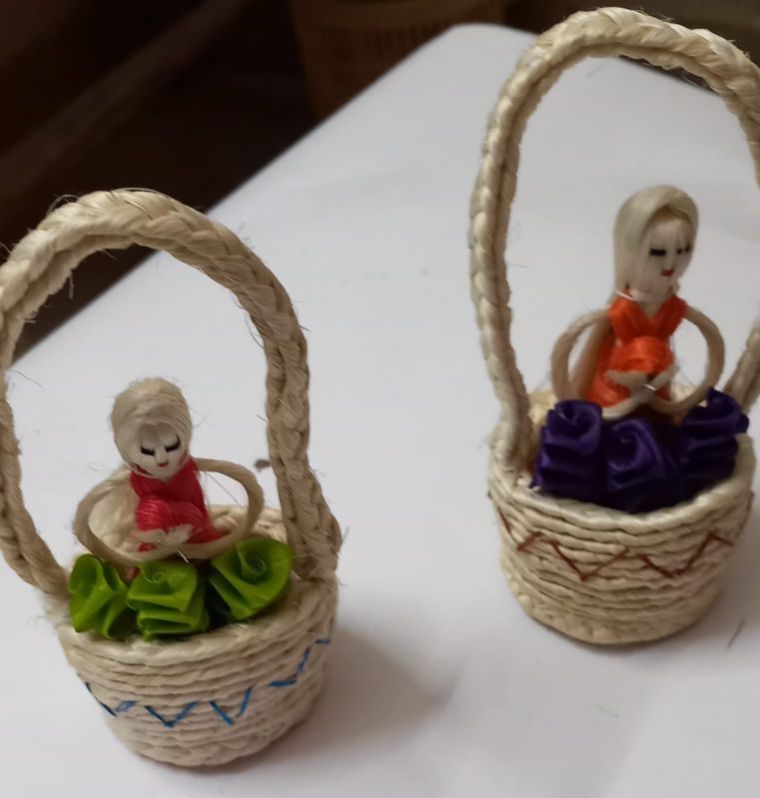 Fibre Basket Dolls