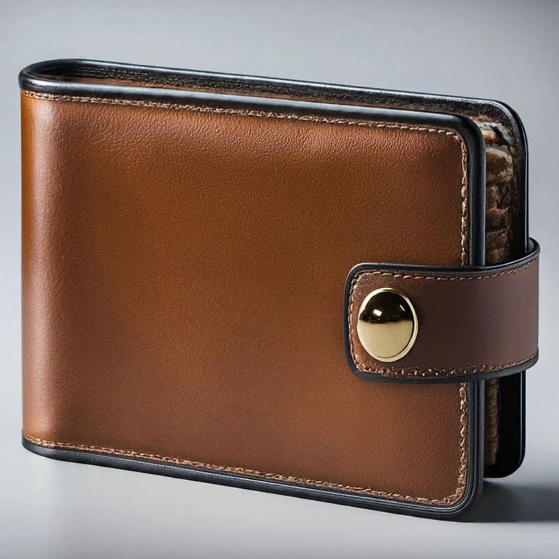 Plain Mens Leather Wallet, Technics : Machine Made